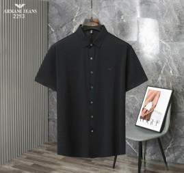 Picture of Armani Shirts Short _SKUArmaniM-3XL26rn0327813